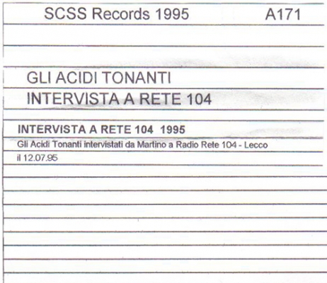 a171 gli acidi tonanti: intervista a rete 104 1995 a171 gli acidi tonanti: intervista a rete 104 1995